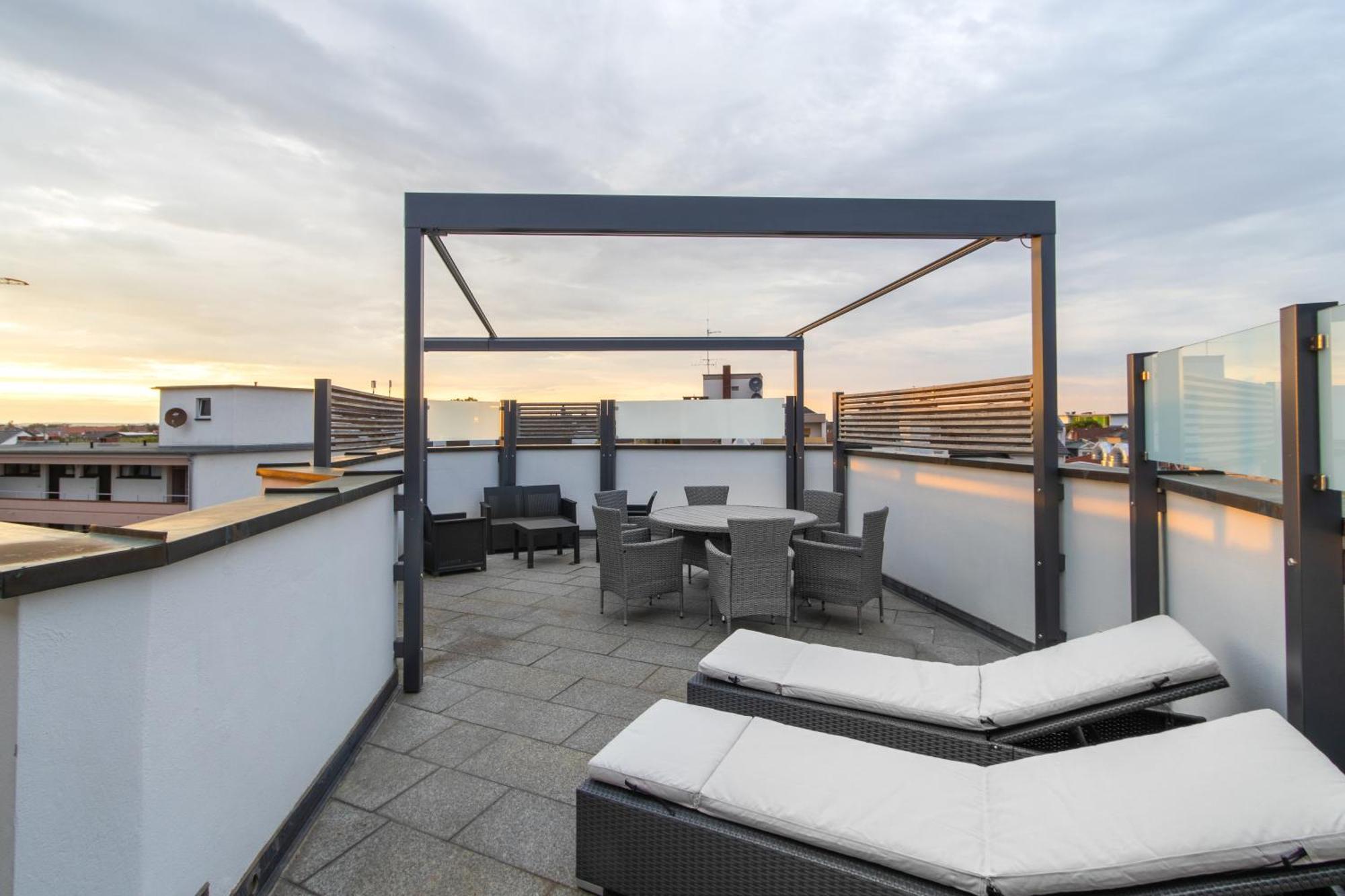 Penthouse-Maisonette - City Center, Highspeed Internet, Garage Worms Ngoại thất bức ảnh