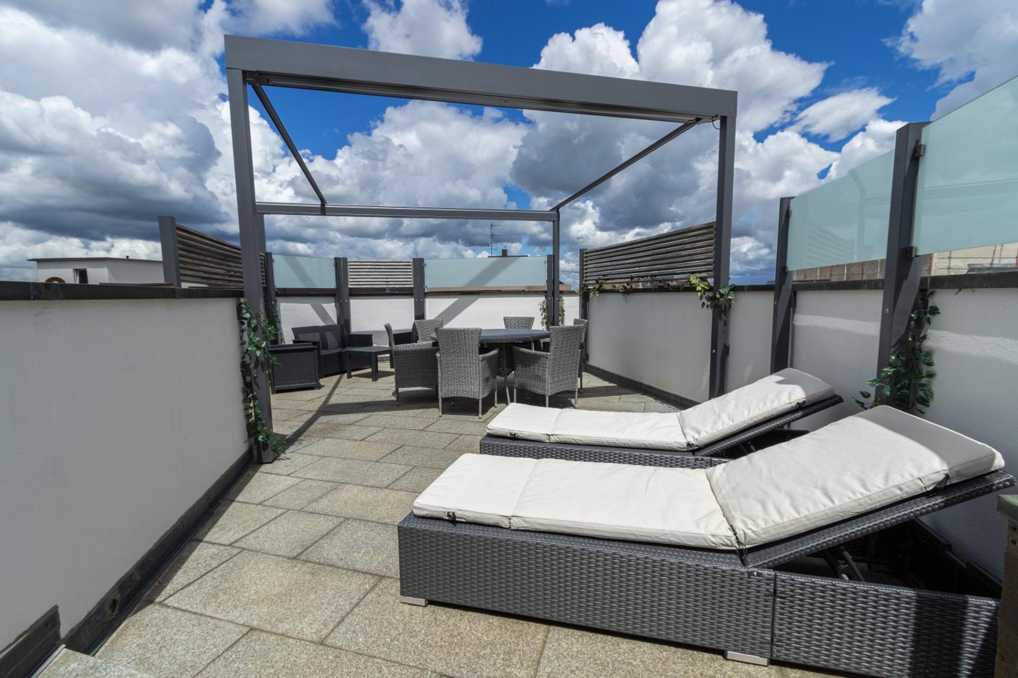 Penthouse-Maisonette - City Center, Highspeed Internet, Garage Worms Ngoại thất bức ảnh